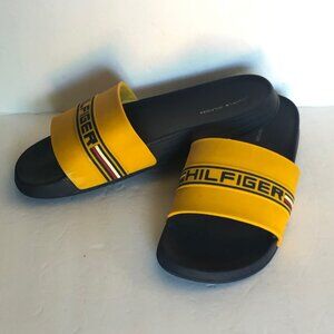 Tommy Hilfiger - Slides/Sandals - Yellow women's size 9